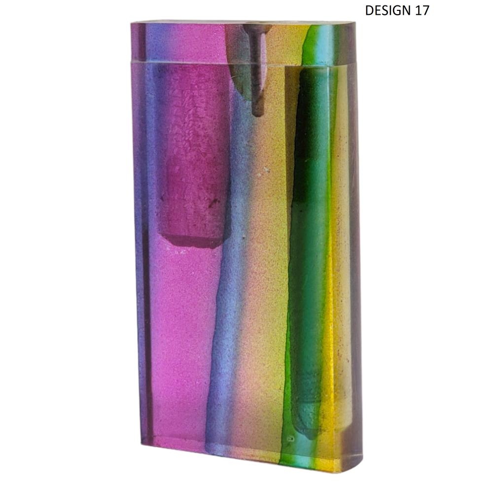 4" ACRYLIC DUG OUT W/ METAL BAT DESIGN 17 (DUGAL17) DUGAL17
