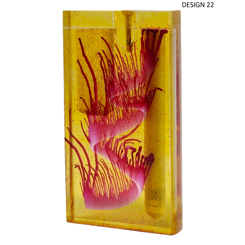 4" ACRYLIC DUG OUT W/ METAL BAT DESIGN 22 (DUGAL22) DUGAL22