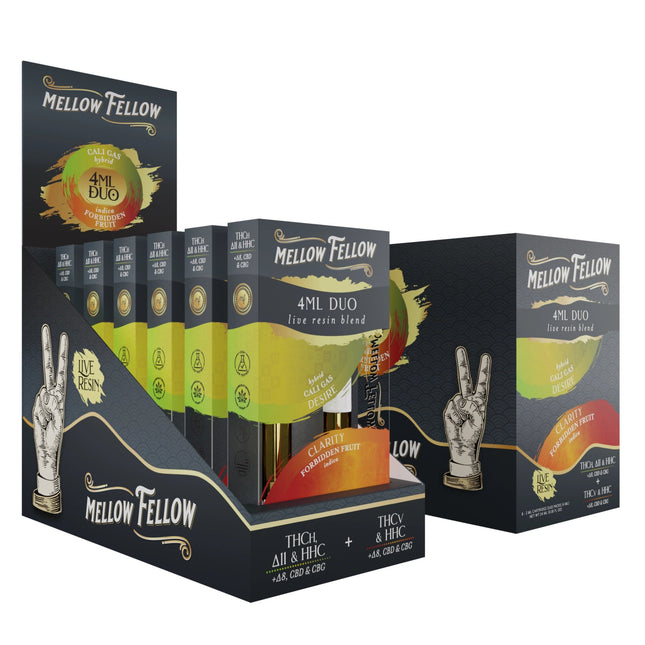 MELLOW FELLOW 4ML DUO LIVE RESIN CARTRIDGE