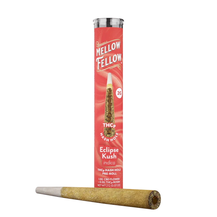 MELLOW FELLOW THC-P HASH HOLES PRE-ROLLS (1.5G THCA X 0.5G THCA ROSIN) (12CT/BOX)