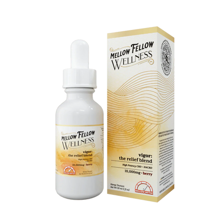 MELLOW FELLOW WELLNESS THE VIGOR BLEND 10,000MG TINCTURE