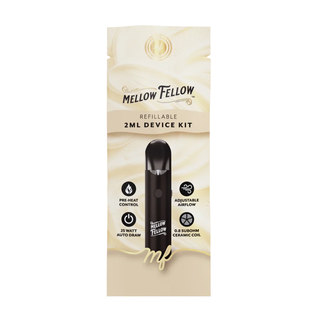 MELLOW FELLOW 2ML REFILLABLE DEVICE KIT (18CT JAR)
