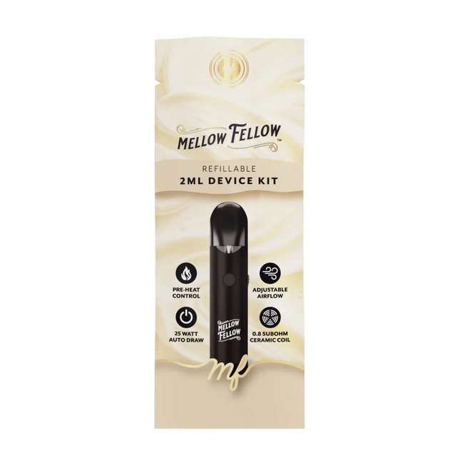 MELLOW FELLOW 2ML REFILLABLE DEVICE KIT (18CT JAR)