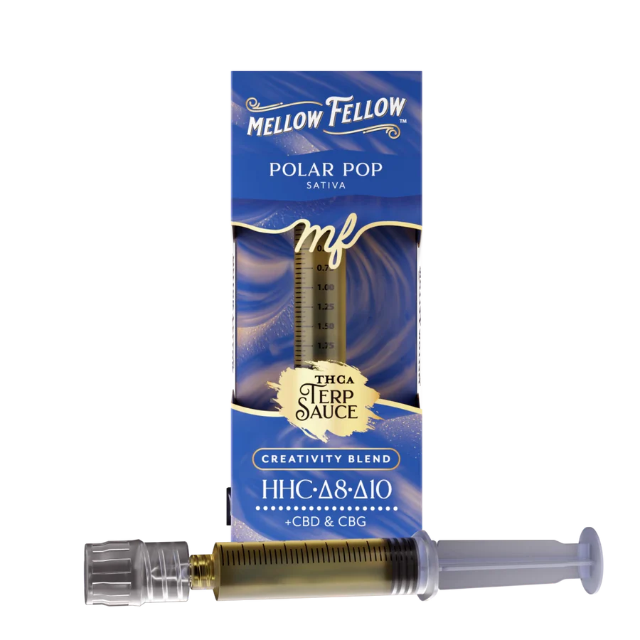 MELLOW FELLOW THC-A TERP SAUCE 2ML SYRINGES (6CT BOX)
