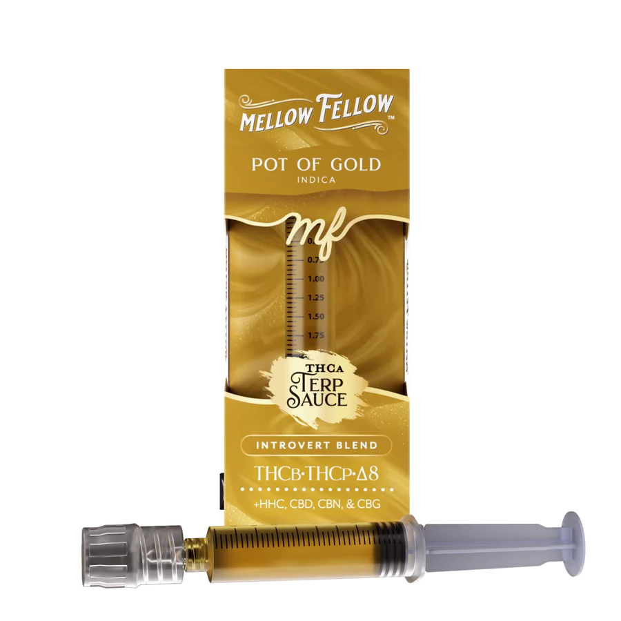 MELLOW FELLOW THC-A TERP SAUCE 2ML SYRINGES (6CT BOX)
