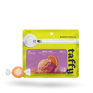 MODERN HERB CO 15MG LIVE RESIN D9 TAFFY (5CT/PACK)