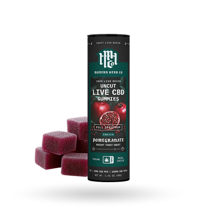 MODERN HERB CO LIVE RESIN CBD GUMMIES (5CT x 20MG)