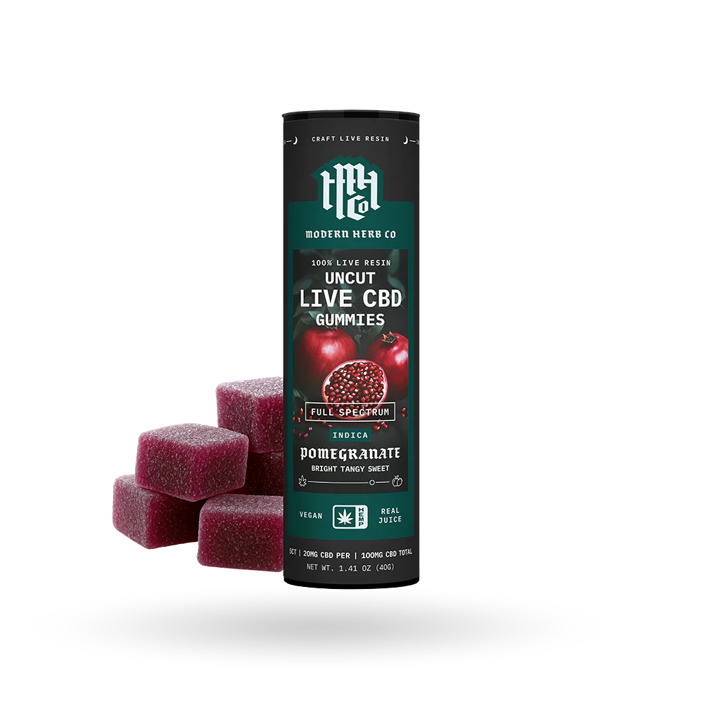 MODERN HERB CO LIVE RESIN CBD GUMMIES (5CT x 20MG)