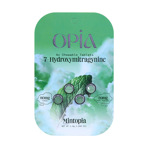 OPIA 7HYDROXY CHEWABLE TABLETS 20mg x 4CT
