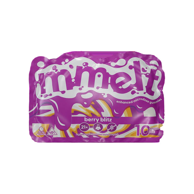 MMELT MAGIC MUSHROOM GUMMIES (10CT PACK) BERRY BLITZ 850060068430