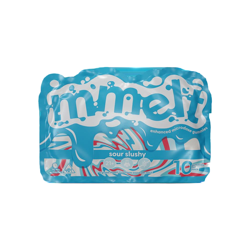 MMELT MAGIC MUSHROOM GUMMIES (10CT PACK) SOUR SLUSHY 850060068478