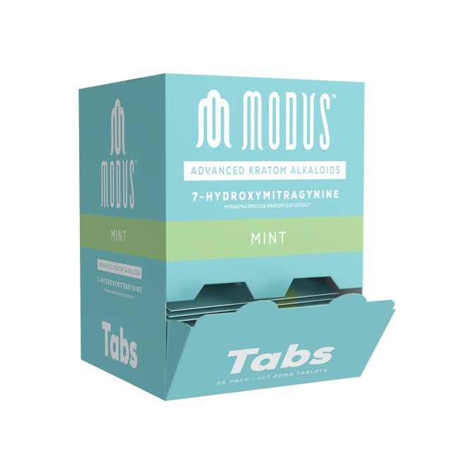 MODUS 7-HYDROXYMITRAGYNINE 20MG 1CT TABLET (25CT PACK)