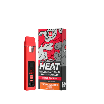 STRAIGHT HEAT WHOLE PLANT FLASH FROZEN EXTRACT 1 GRAM LIVE ROSIN THCA DISPOSABLE