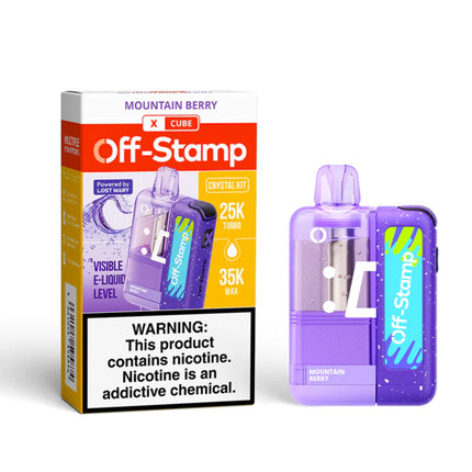 OFF STAMP CRYSTAL CUBE KIT 35K (5CT DISPLAY)