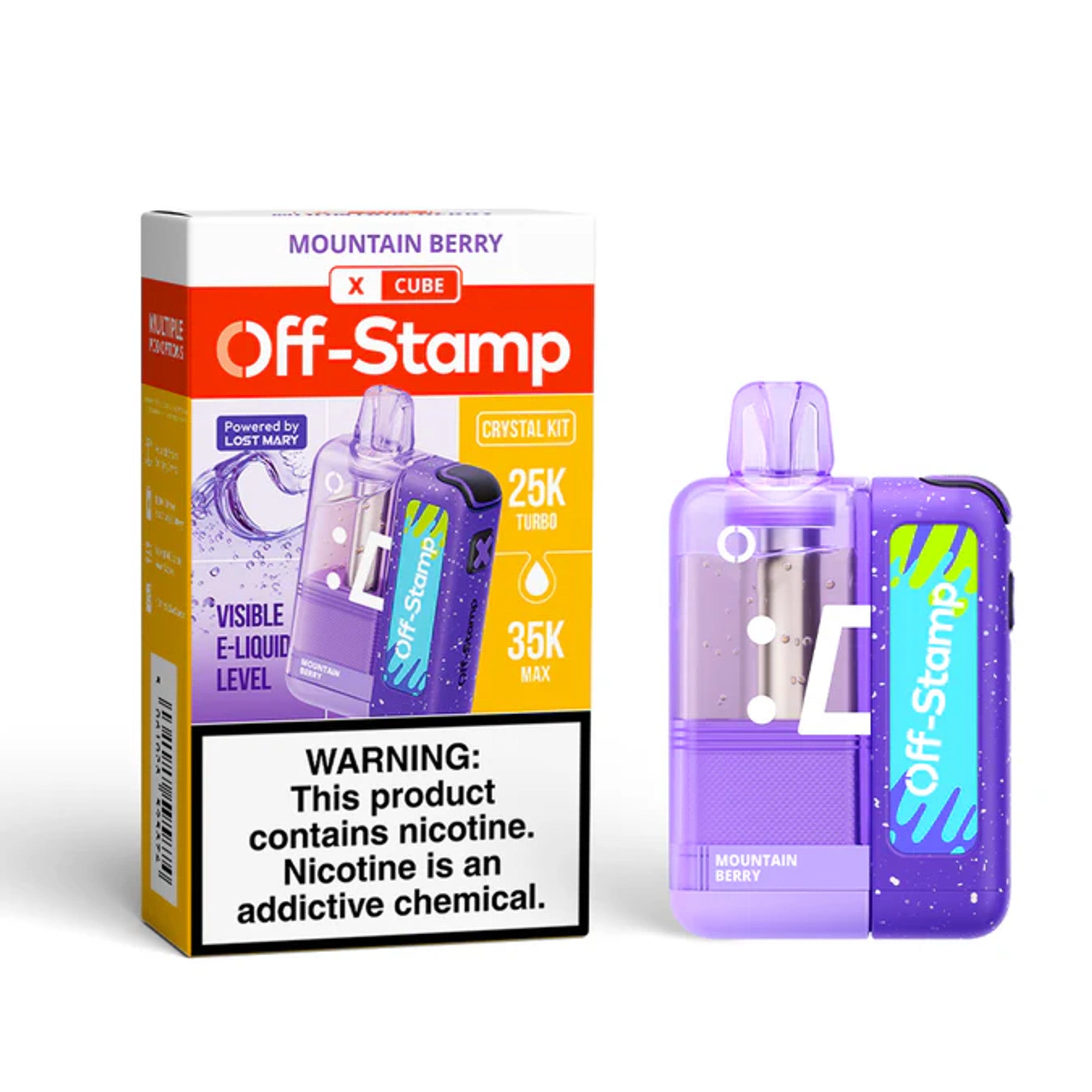OFF STAMP CRYSTAL CUBE KIT 35K (5CT DISPLAY)