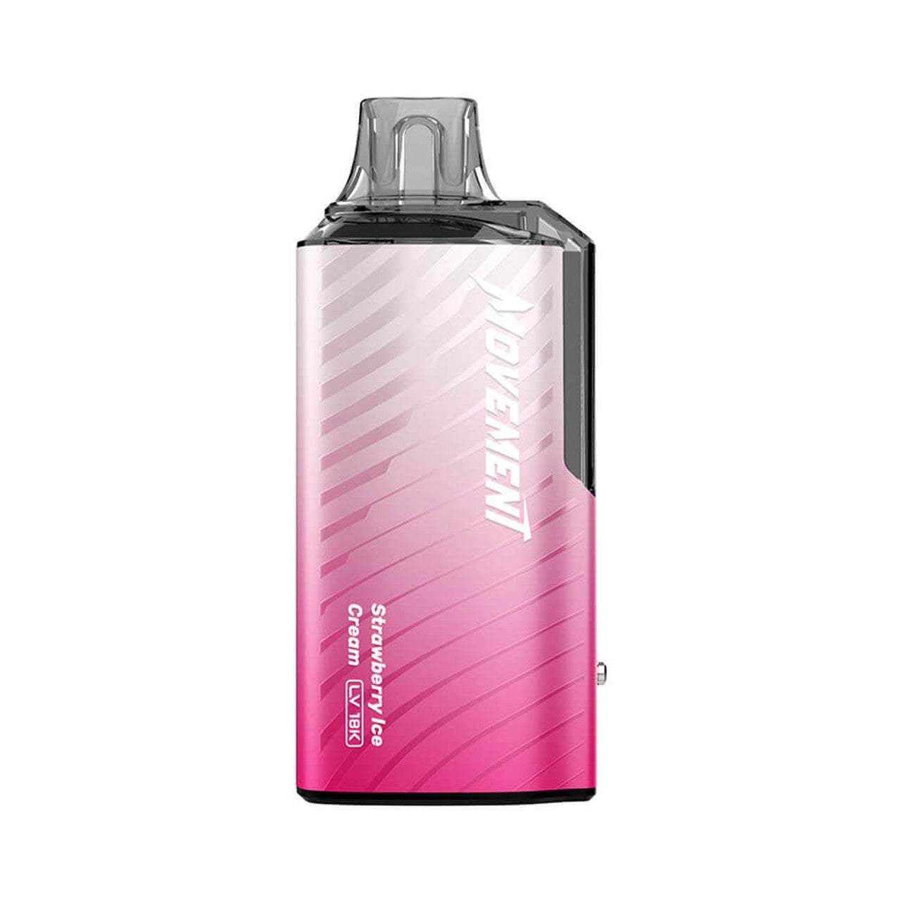 MOVEMENT BY LOST VAPE LV18K 5% DISPOSABLE (5CT DISPLAY) STRAWBERRY ICE CREAM 6941881815885
