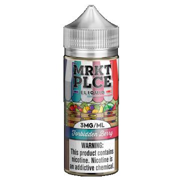 MRKT PLCE 100ML E-LIQUID BRAZBERRY GRAPE ACAI ICED 6MG 650434676120