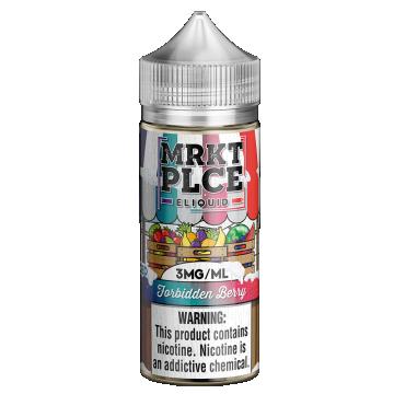MRKT PLCE 100ML E-LIQUID FORBIDDEN BERRY ICED 6MG 650434675741