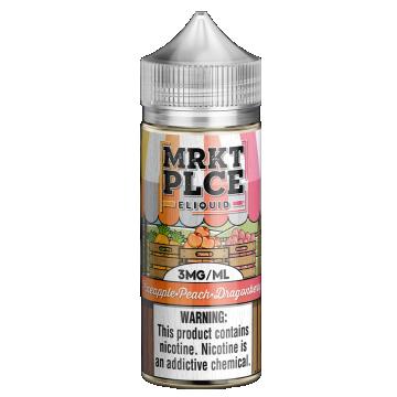 MRKT PLCE 100ML E-LIQUID PINEAPPLE PEACH DRAGONBERRY 6MG 650434676021