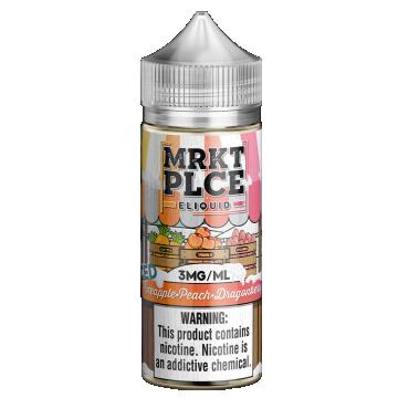 MRKT PLCE 100ML E-LIQUID PINEAPPLE PEACH DRAGONBERRY ICED 3MG 165729845643