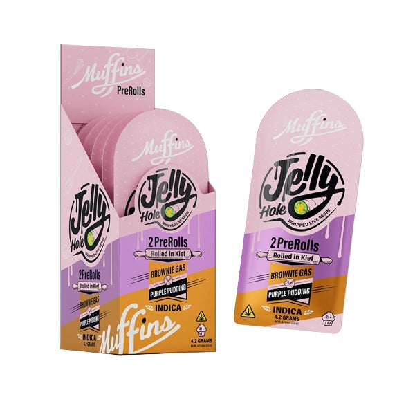 MUFFINS THC-P JELLY HOLE WHIPPED LIVE BUDDER PRE-ROLL (2 X 2.1 GRAM EACH)