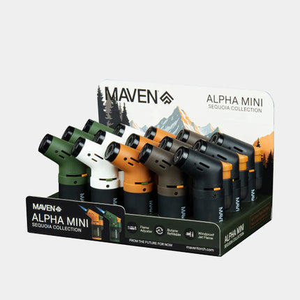MAVEN ALPHA MINI POCKET LIGHTER (15CT/DISPLAY)