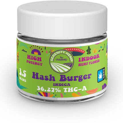 SERENITY FARMS 3.5G THC-A INDOOR FLOWER