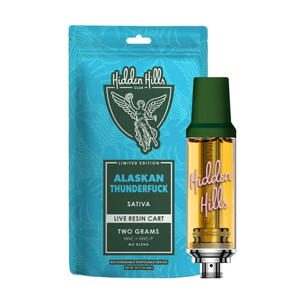 HIDDEN HILLS LIMITED EDITION 2 GRAM LIVE RESIN HHC CART