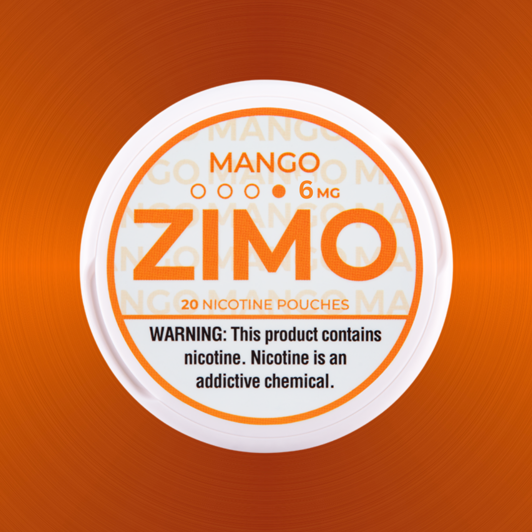 ZIMO 6MG NICOTINE POUCHES (PACK OF 5)