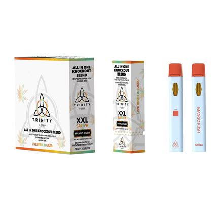 TRINITY HEMP KNOCKOUT BLEND 3ML (D8 + D10 + HHC + THCP + THCJD) DISPOSABLE