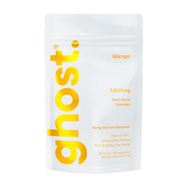 GHOST 350MG D8 SPIRIT BLEND GUMMIES (20CT/BAG, 7000MG/BAG)