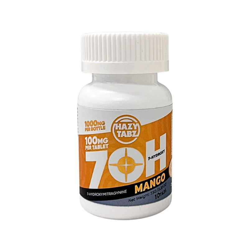 HAZY TABZ 7OH 100MG PER TAB (10CT JAR)