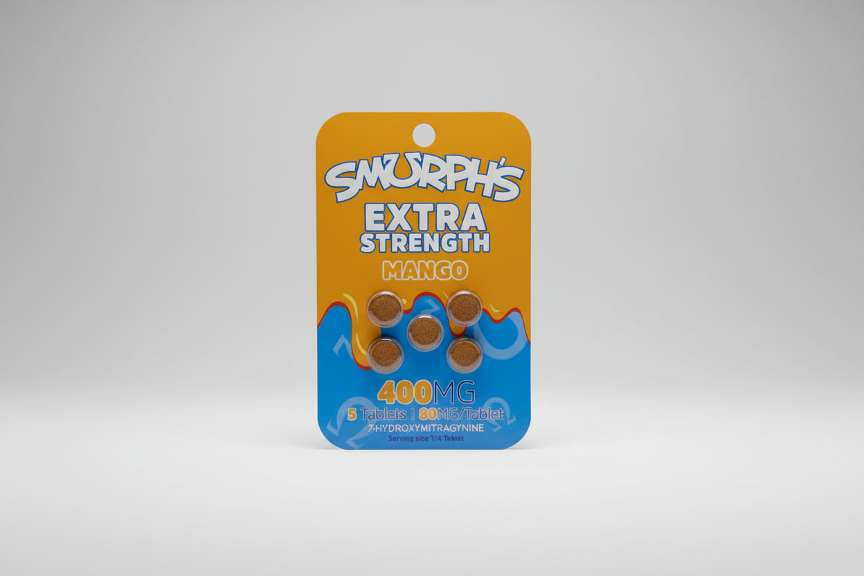 SMURPH'S 7-HYDROXY EXTRA STRENGTH 80MG TABLET (5CT PACK)