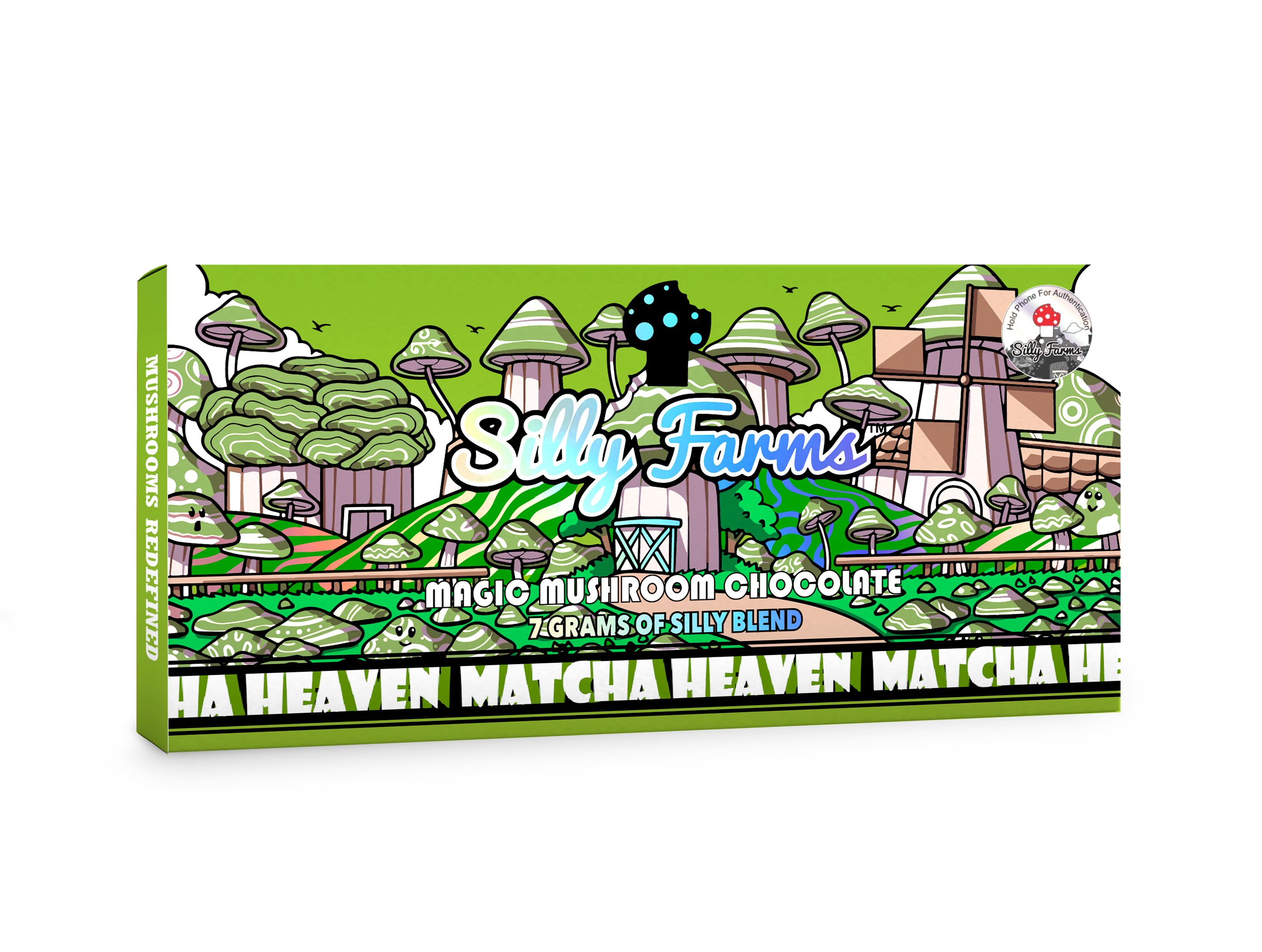 SILLY FARMS MAGIC MUSHROOM CHOCOLATE 7 GRAMS SILLY BLEND