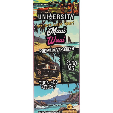 UNIVERSITY THCA + D9 + THC-P 2ML DISPOSABLE