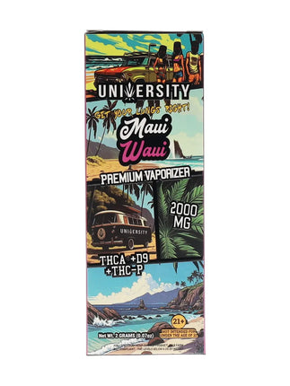 UNIVERSITY THCA + D9 + THC-P 2ML DISPOSABLE