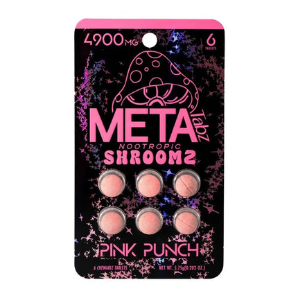META SHROOMZ 816MG MUSHROOM CHEWABLE TABZ (6CT/PACK)