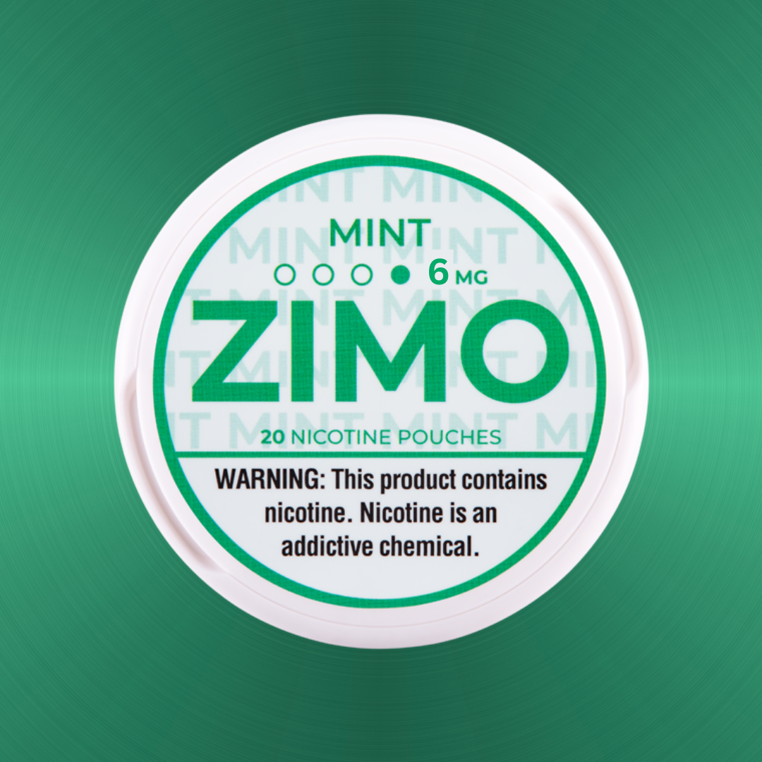 ZIMO 6MG NICOTINE POUCHES (PACK OF 5)