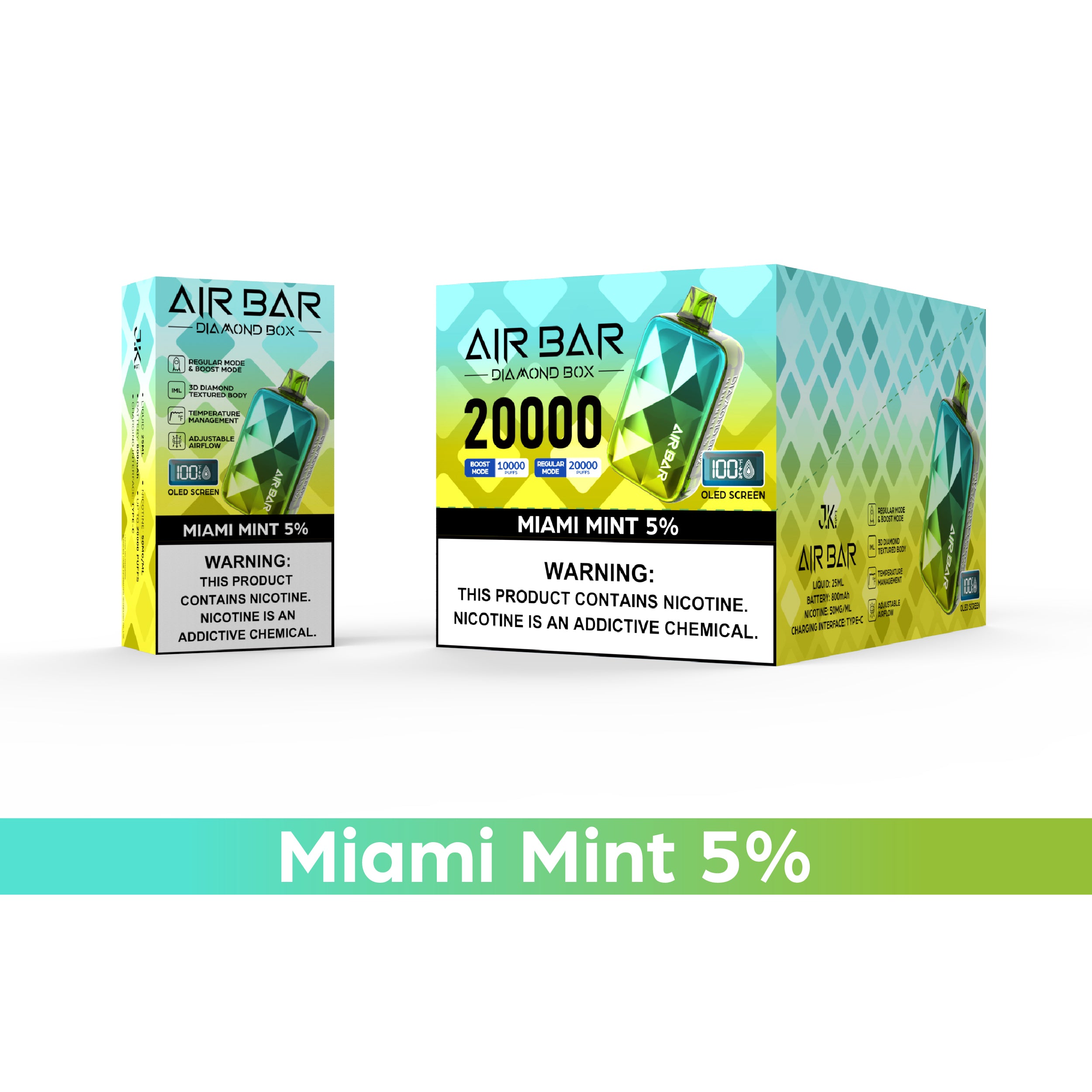 AIR BAR DIAMOND BOX 20000 PUFFS DISPOSABLE (10CT/DISPLAY) Rising Wholesale Inc. AIR BAR DIAMOND BOX 20000 PUFFS DISPOSABLE (10CT/DISPLAY) Rising Wholesale Inc.