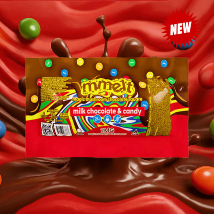 MMELT 40MG MUSHROOM CHOCOLATE BOX (2MG/PK , 20PK/BOX)