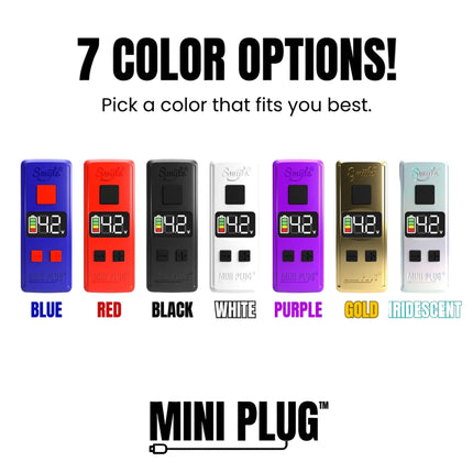 SMYLE LABS MINI 510 CART BATTERY ASSORTED COLOR (20CT DISPLAY)