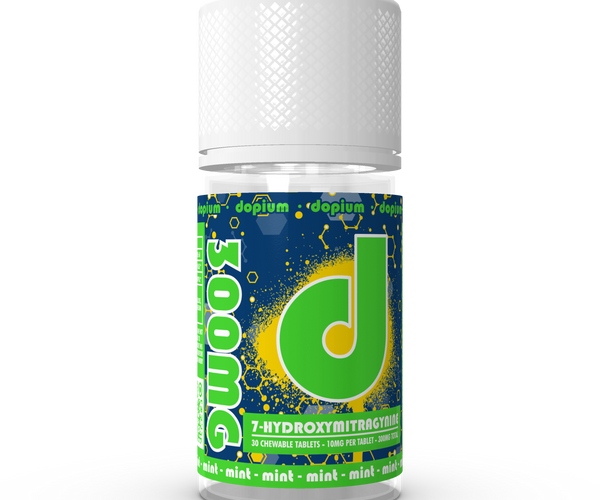 DOPIUM 7-HYDROXYMITRAGYNINE 10MG TABLETS (30CT/JAR) – Rising