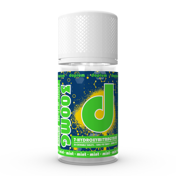 DOPIUM 7-HYDROXYMITRAGYNINE 10MG TABLETS (30CT/JAR)
