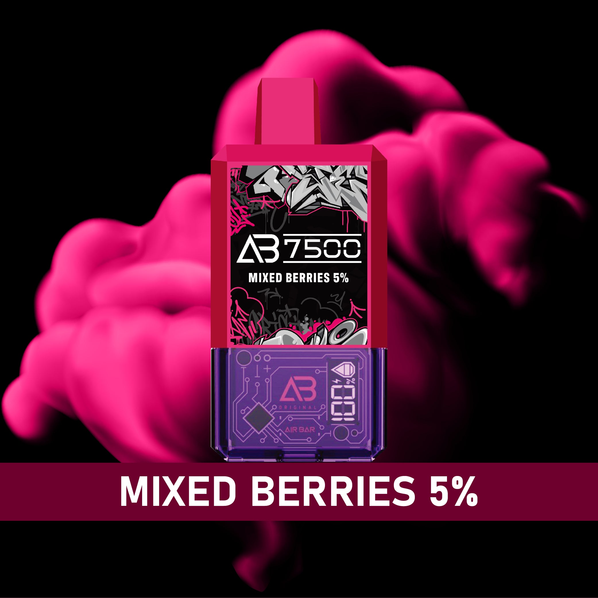 AIR BAR AB7500 5% DISPOSABLE 10CT/DISPLAY