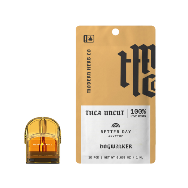MODERN HERB CO LIVE THCA UNCUT 1G POD REFILL
