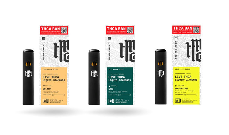 MODERN HERB CO DISPENSARY GRADE 2 GRAM THCA LIQUID DIAMONDS DRIPPER (6CT DISPLAY)