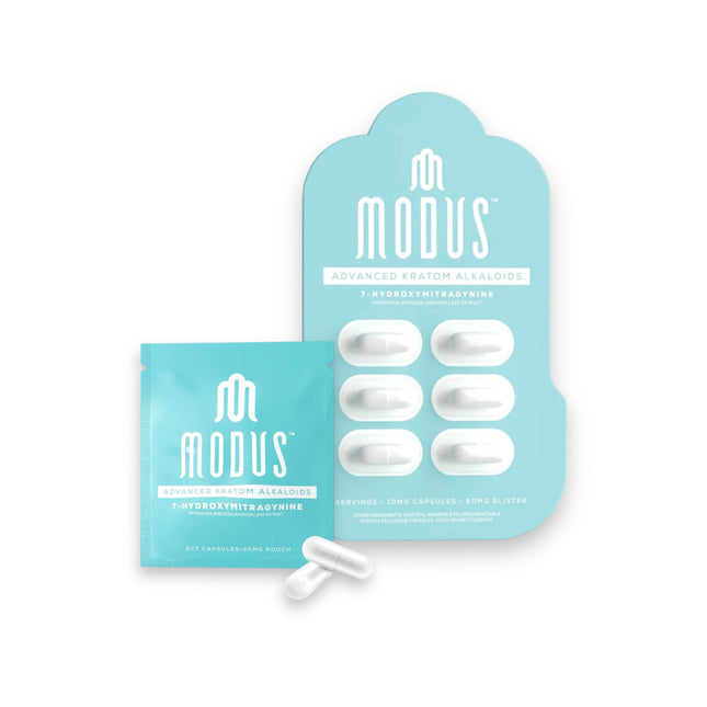 MODUS 7-HYDROXYMITRAGYNINE 60MG CAPSULES (6CT x 10MG)