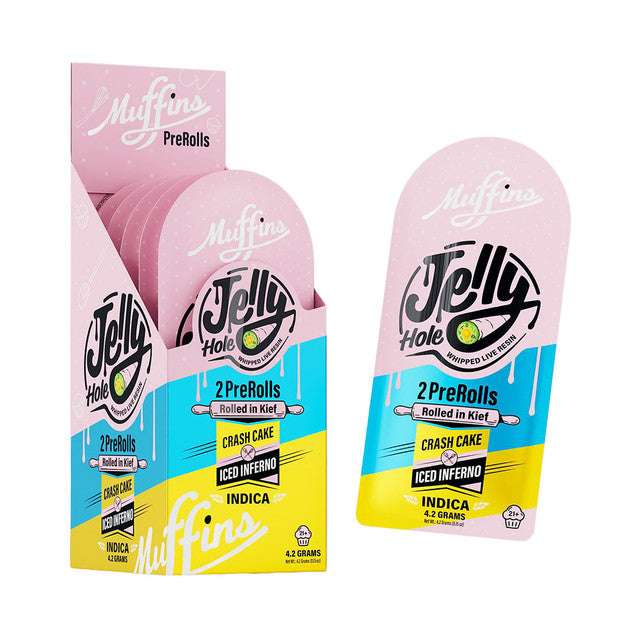 MUFFINS THC-A JELLY HOLE WHIPPED LIVE BUDDER PRE-ROLL (2 X 2.1 GRAM EACH)