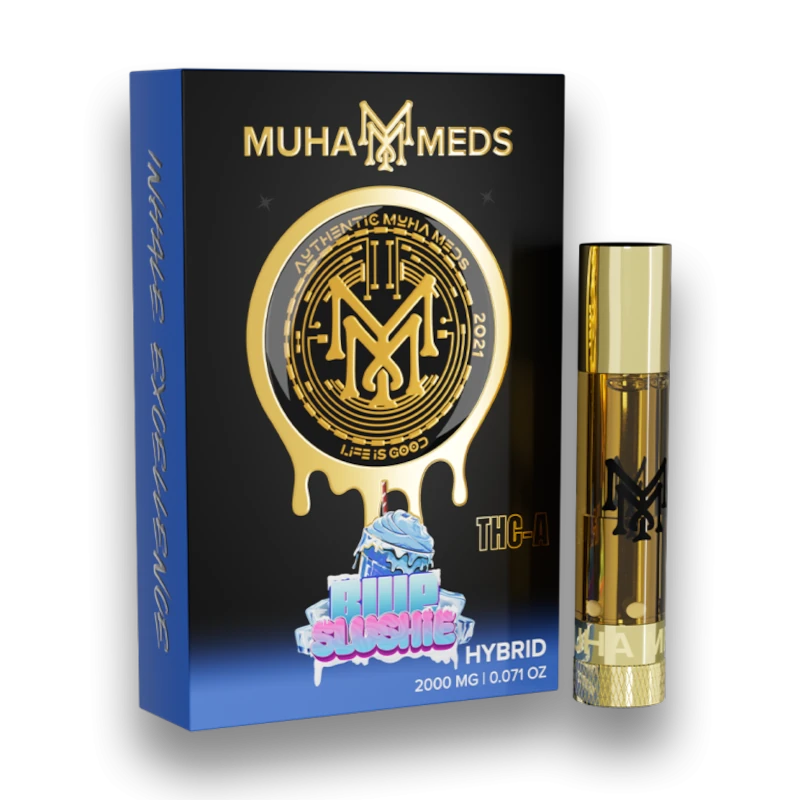 MUHA MEDS 2G THC-A DIAMONDS CARTRIDGE (5CT DISPLAY)