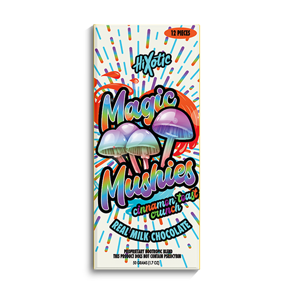 HIXOTIC MAGIC MUSHIES CHOCOLATE BAR